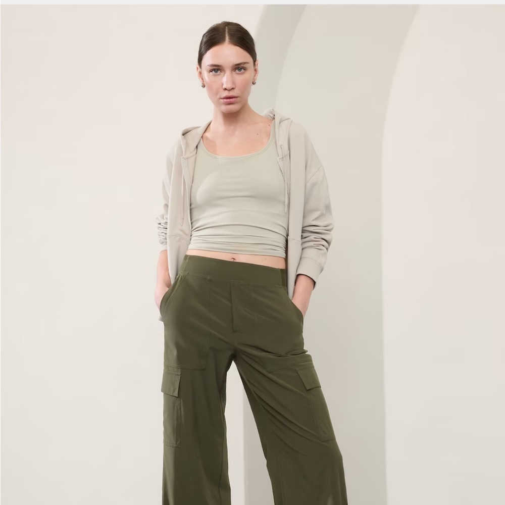 Olive Green Cargo Pants